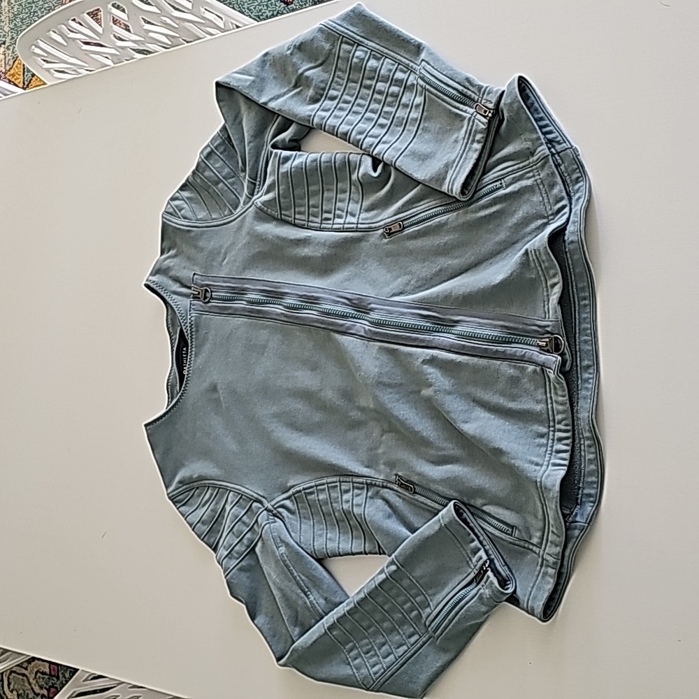 Athleta moto jacket size xl